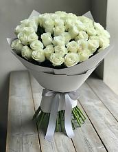 Букет 35 Белых роз в Ачинск