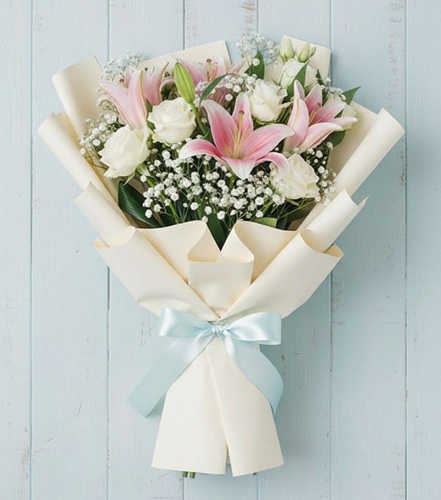 Букет цветов из: Лилии в Ачинск