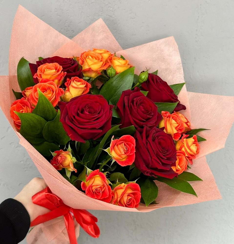 Букет Любовь и восторг в Ачинск