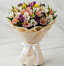 Букет цветов из:  Альстромерии в Ачинск