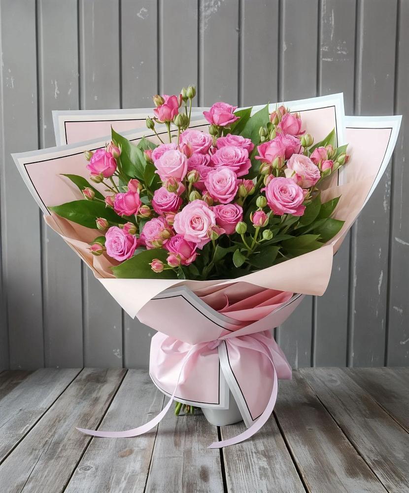 Букет Розовый кустик в Ачинск