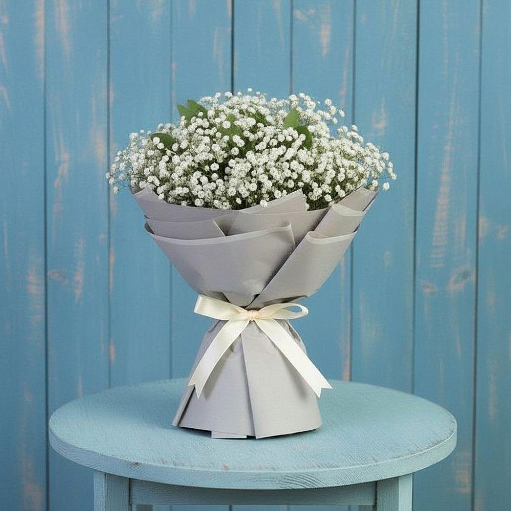 Букет цветов из: Гипсофила в Ачинск