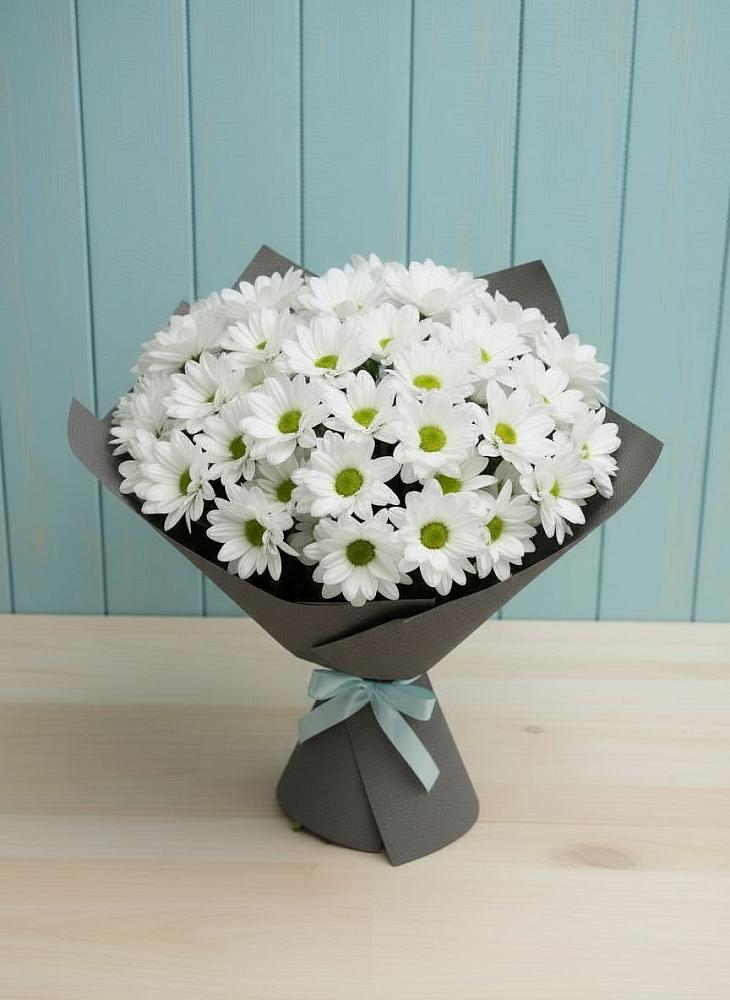 Букет цветов из: Хризантемы в Ачинск