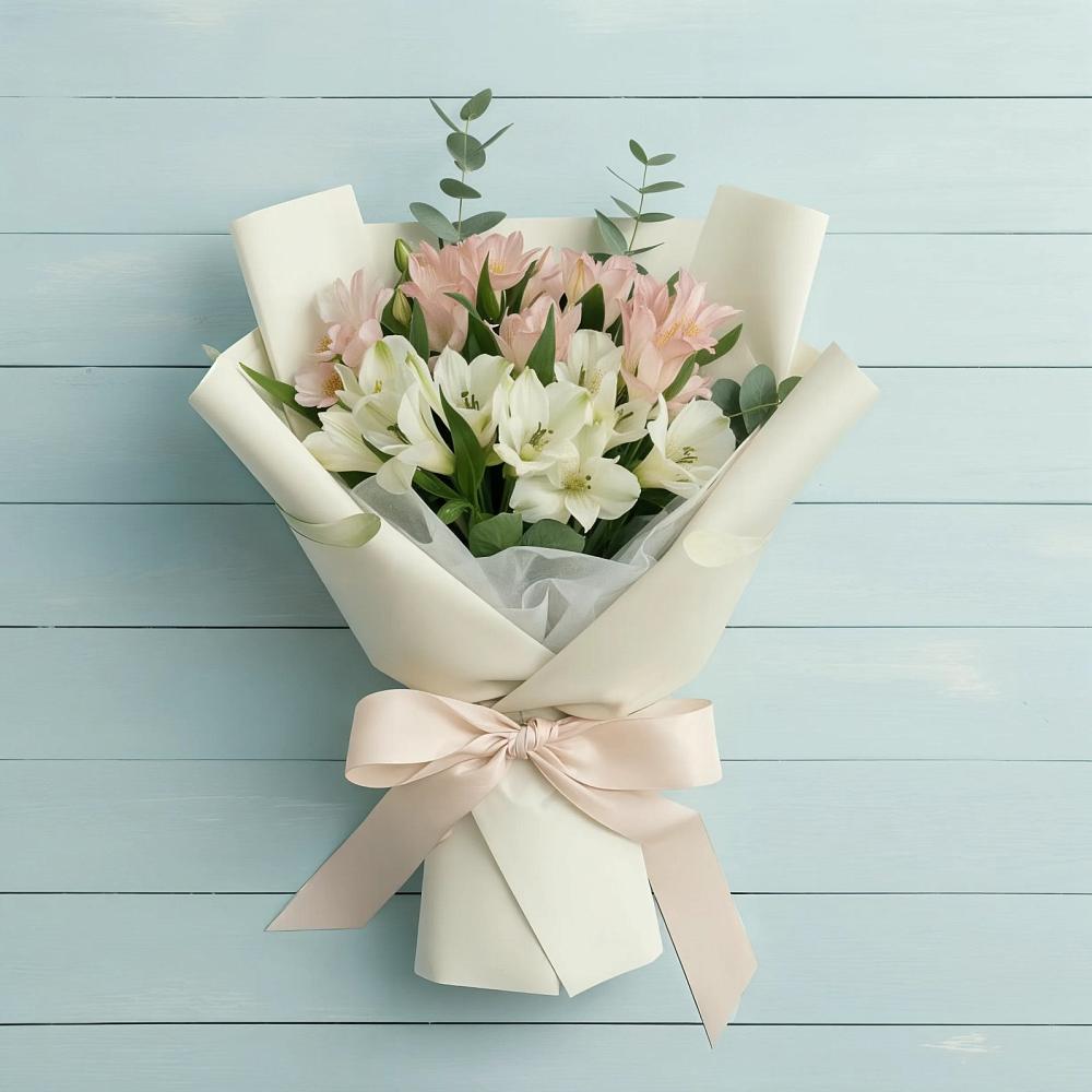 Букет цветов из: Альстромерии в Ачинск