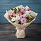 Букет цветов из: Хризантемы, Альстромерии и Розы в Ачинск